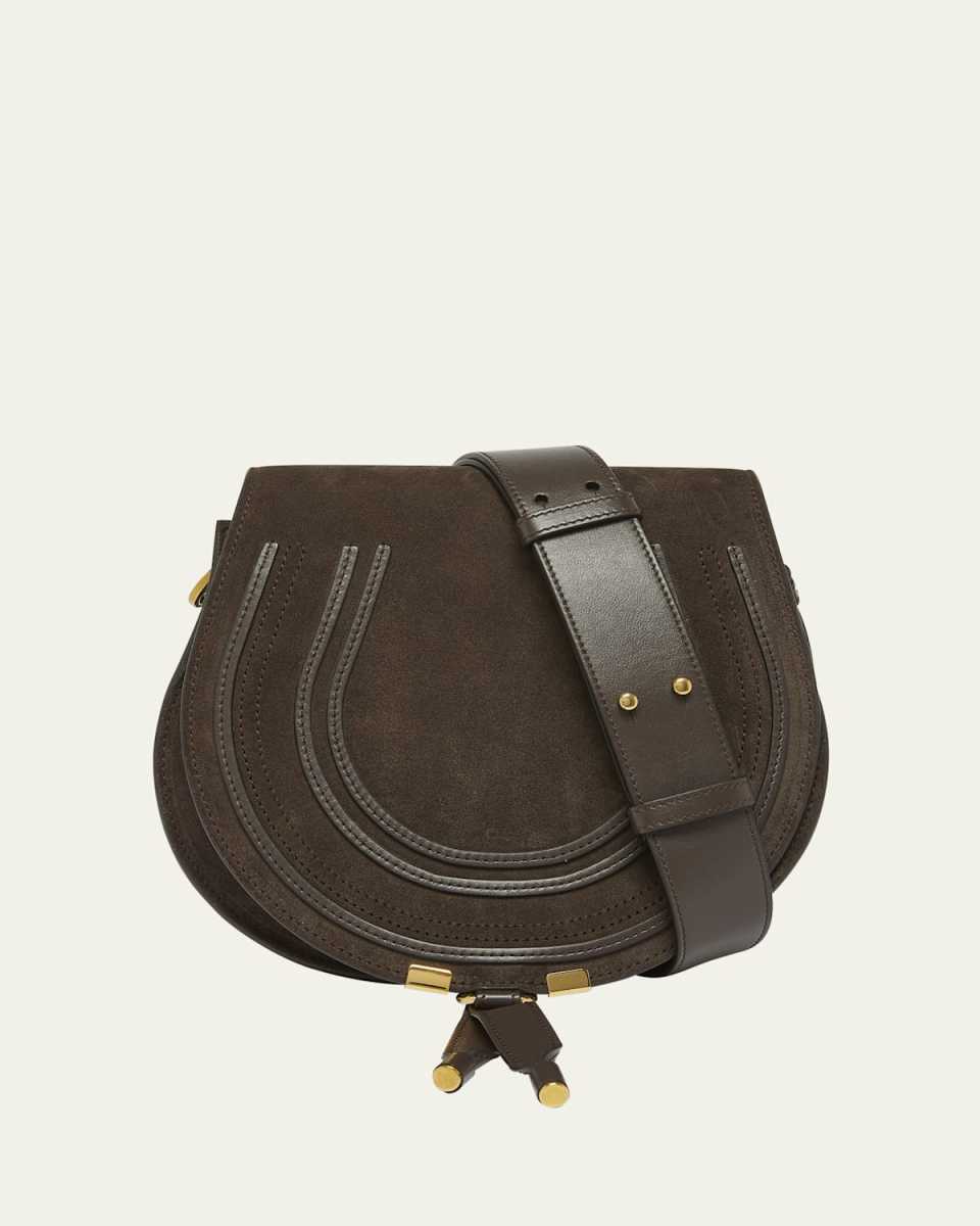 Marcie Crossbody Bag in Calfskin Suede